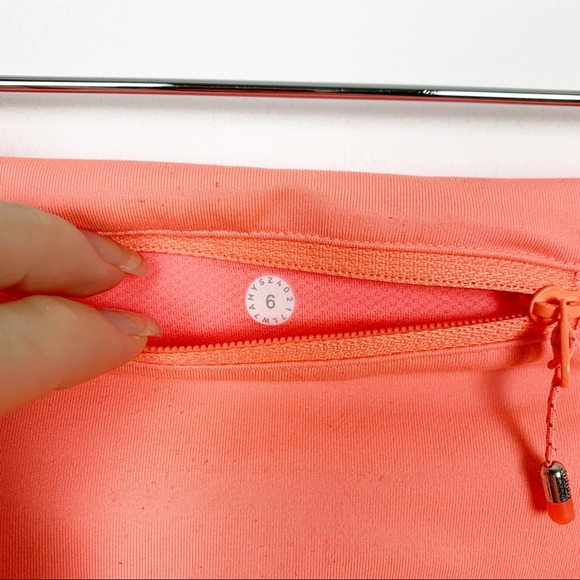 lululemon | Run Times Short Neon Orange - Picture 3 of 5